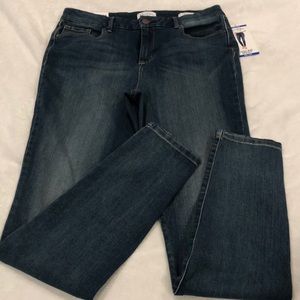 High rise skinny jeans